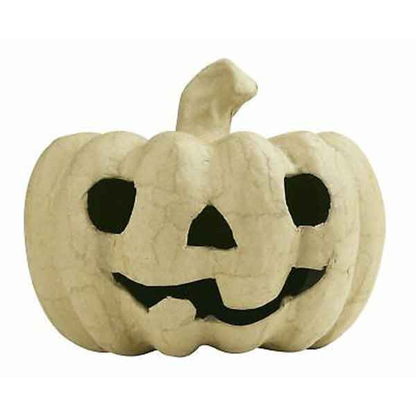 Smiling Pumpkins | Papier Mache Shapes | Decopatch | 9.7 x 6.2cm