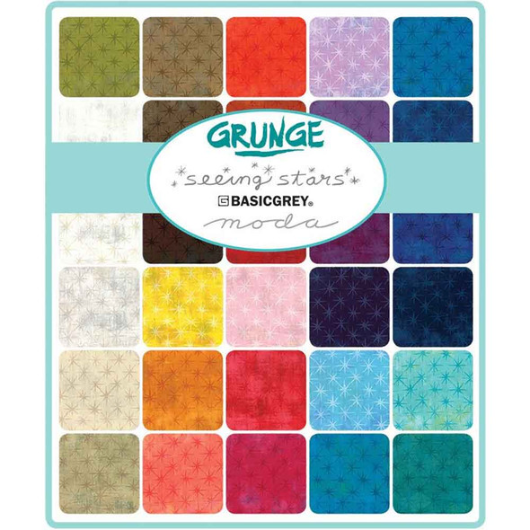 Grunge Seeing Stars Collection by BasicGrey for Moda Fabrics