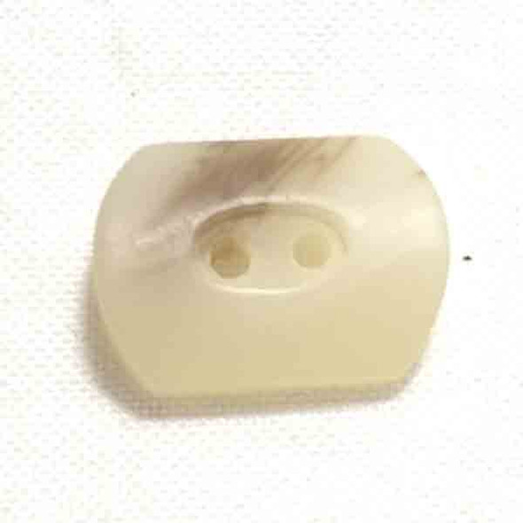 Marble Effect Button | 15mm Oblong Shaped | 2 Holes - Main Image