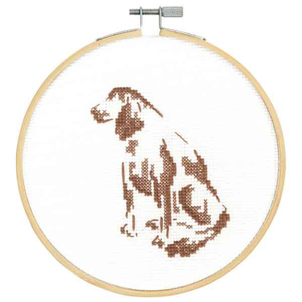 Cross Stitch Peaceful Setter 
