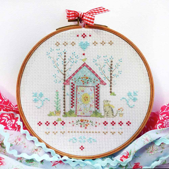 Home | Tamar Cross Stitch Kit | 20.30 x 20.30cm | DMC