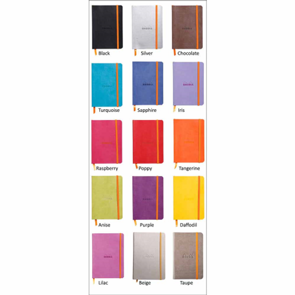 Rhodia Soft Cover Notebook Lined | Various Colours/Sizes