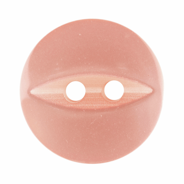  Pink Fish Eye Buttons | 16 mm | Groves 