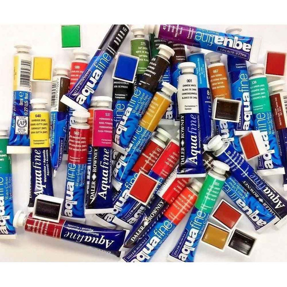 Daler Rowney | Aquafine Watercolour | 8ml tubes | Various Colours