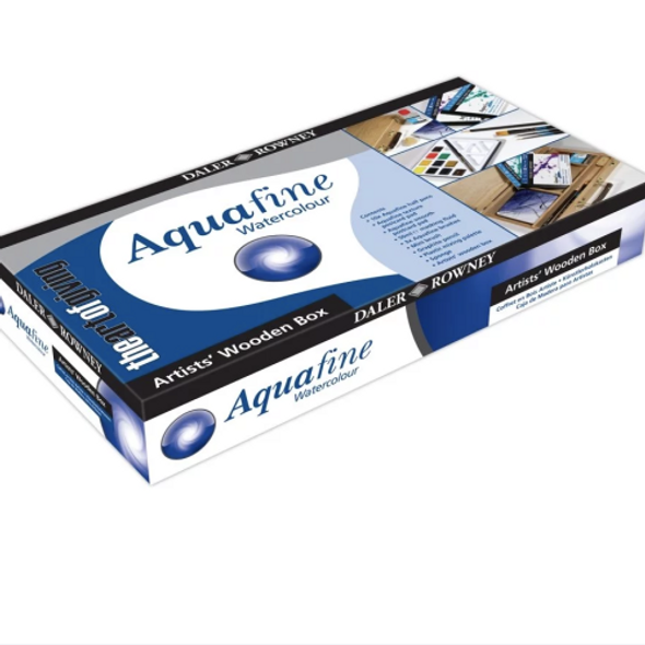 Daler Rowney | Aquafine Wooden Box Set | 2 Pieces - Main Image