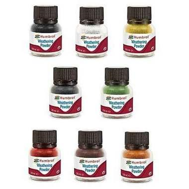 Humbrol Weathering Powder 45ml | Various Colours
