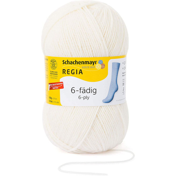 Regia Uni 6 Ply Sock Yarn | 150g Balls - 6860 Winter Sorbet - Cokos