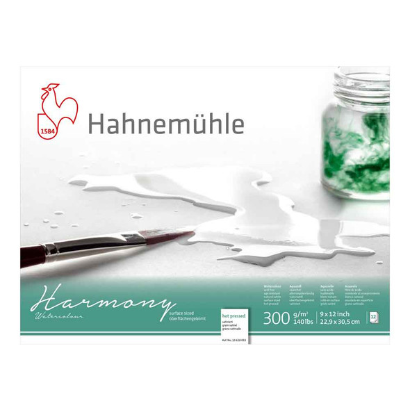 Hahnemuhle Harmony Watercolour Blocks HP | 9" x 12"