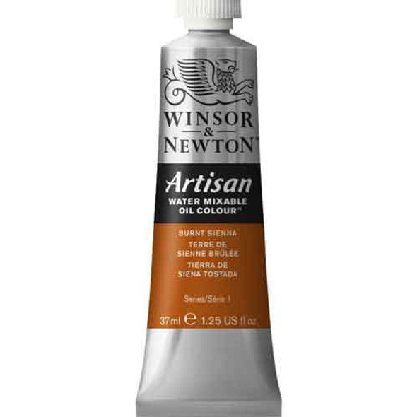 Winsor & Newton | Artisan Water Mixable Oils | 37ml | Burnt Sienna