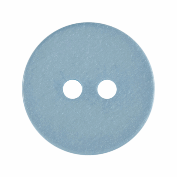Translucent Shimmery Buttons | 15 mm | Blue
