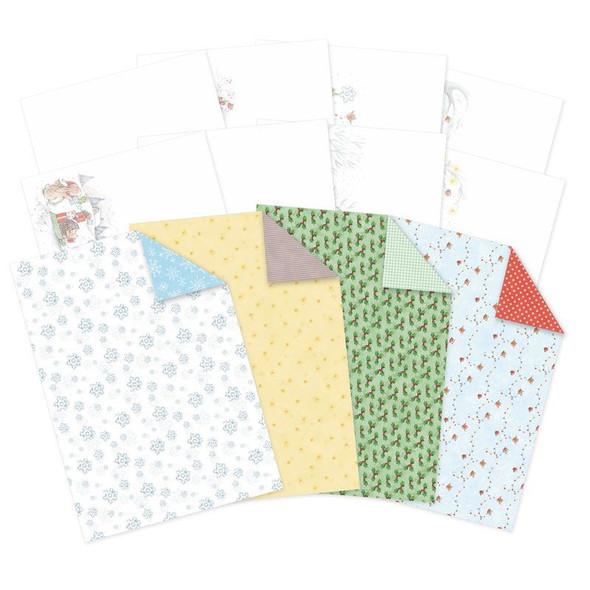 Luxury Card Inserts and Papers | Christmas in Acorn Wood | Hunkydory