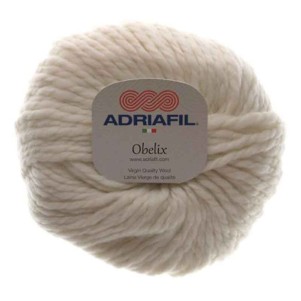 Adriafil Obelix Super Chunky Knitting Yarn, 100g Balls | 70 Cream