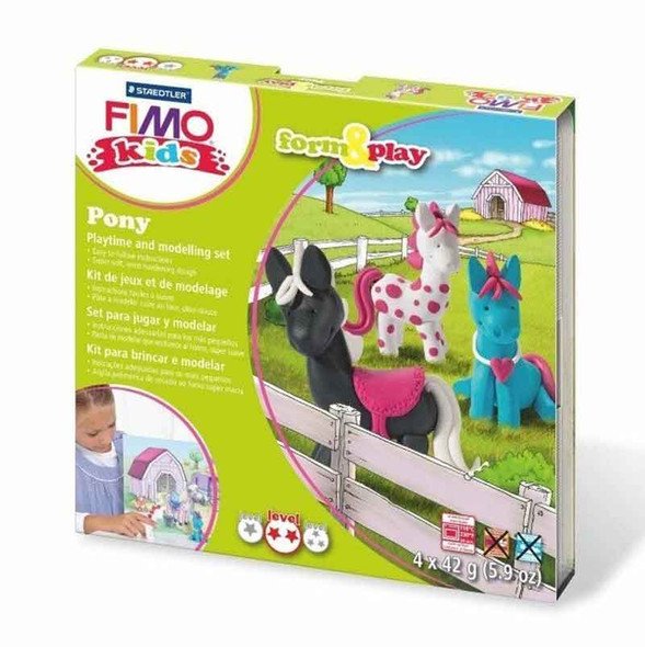 Staedtler | Fimo Kids Form & Play Kits | Pony