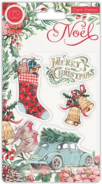 Noel | Clare Therese Gray | Craft Consortium | Festivitiy Stamp Set