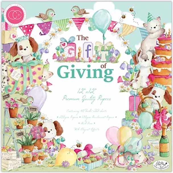 The Gift of Giving | Helz Cuppleditch | Craft Consortium | 12" x 12" Paper Pad