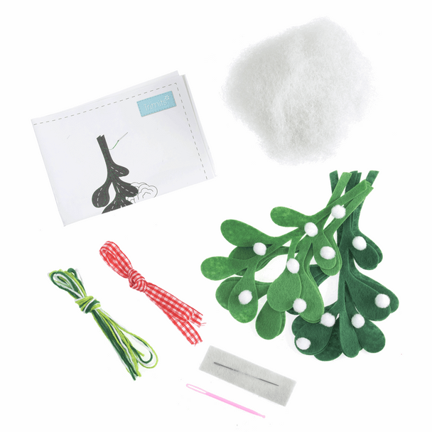 Mistletoe | Felt Decoration Kit | Trimits | Contents