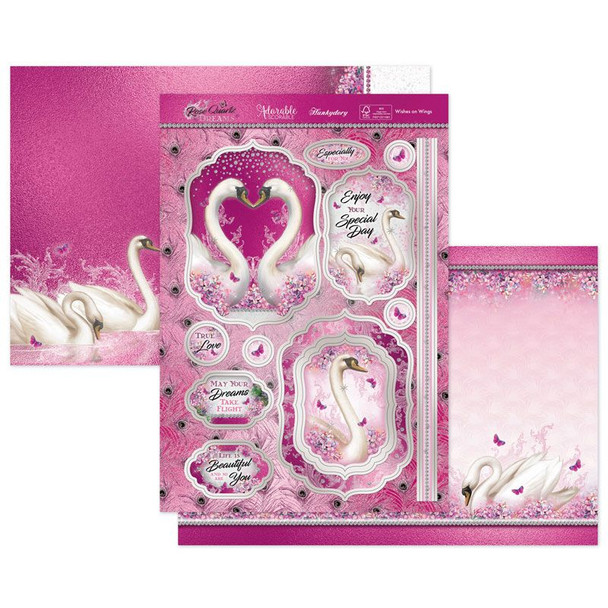 Wishes on Wings | Luxury Topper Set | Rose Quartz Dreams | Hunkydory | Content