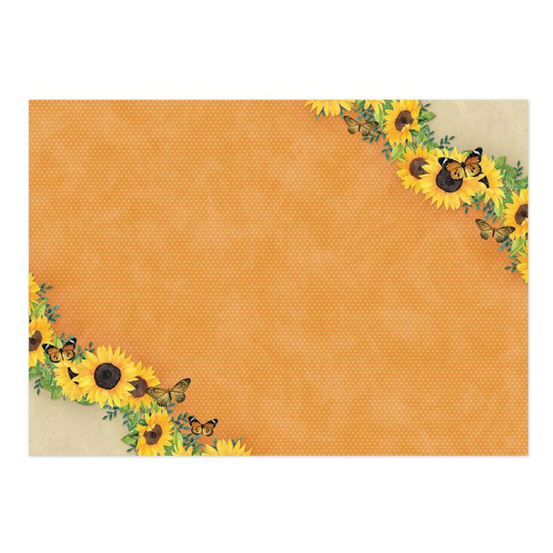 Sunnier Days Ahead | Luxury Topper Set | Forever Florals - Sunflower | Hunkydory | Card