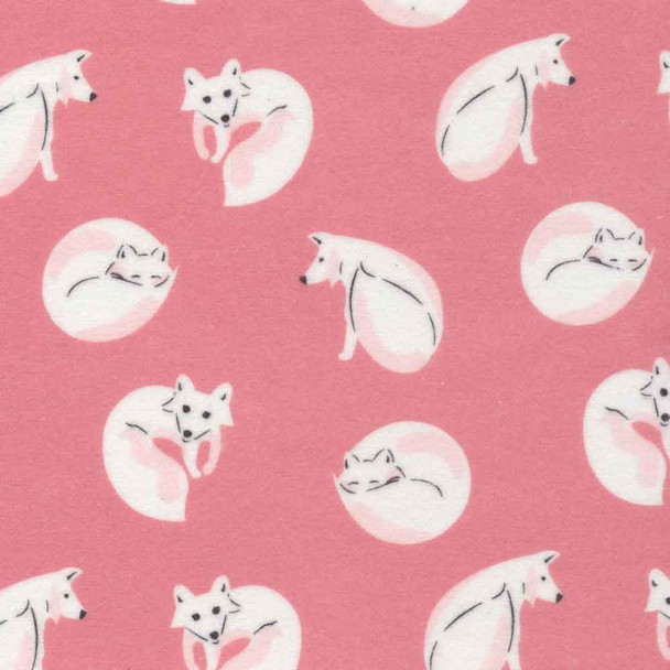 Northerly Flannels Cloud9 Fabrics | C9NT226926 Winter Fox Dark Pink