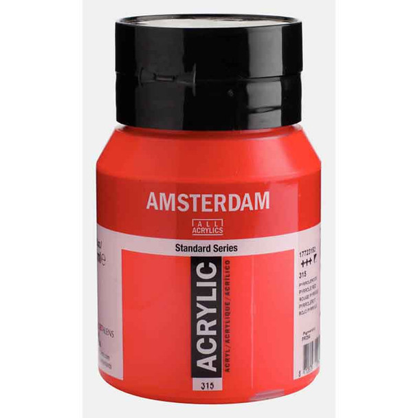 Amsterdam | Acrylic Colour 500ml | Pyrrole Red