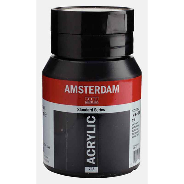 Amsterdam | Acrylic Colour 500ml | Oxide Black