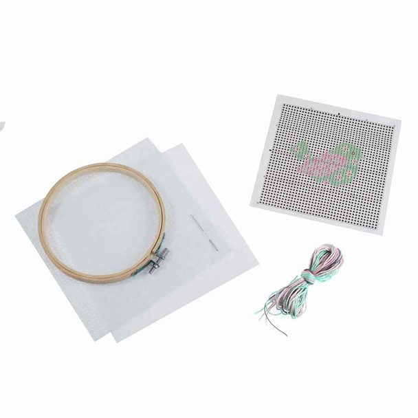 Trimits | Felt Counted Cross Stitch Hoop Kit | Bird