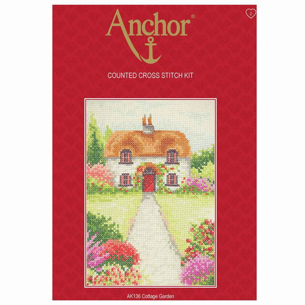 Anchor | Counted Cross Stitch Starter Kits | Cottage Garden - Main Image