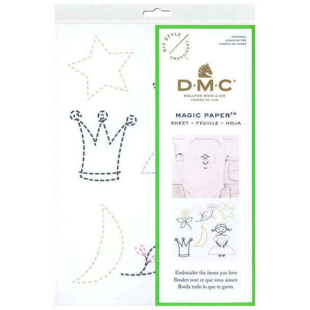 DMC | Magic Paper | A5 Embroidery Transfer Paper | Princess