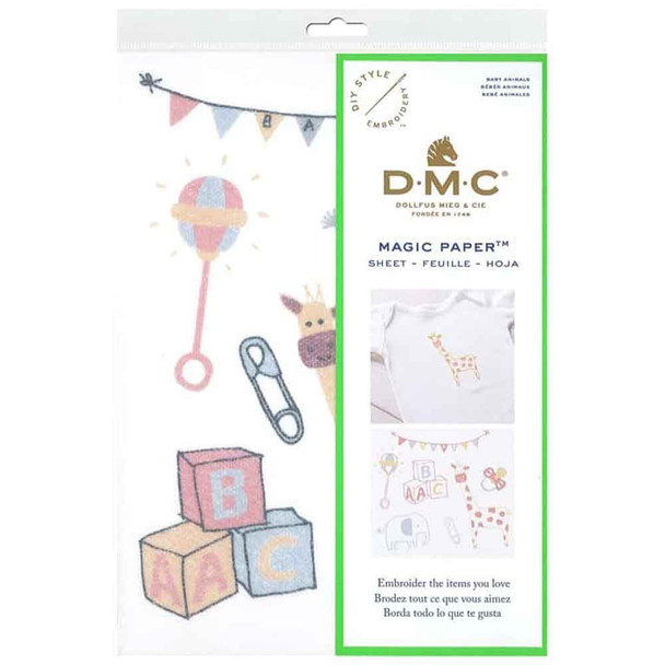DMC | Magic Paper | A5 Embroidery Transfer Paper | Baby