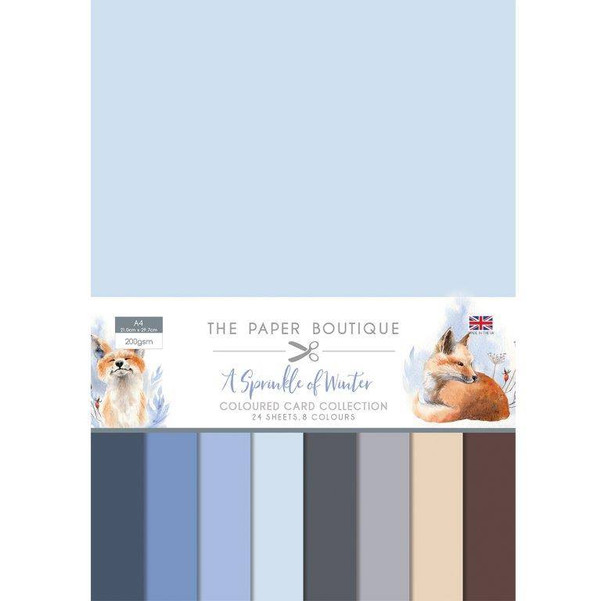 A4 Card Pack | Colour Card Collection | The Paper Boutique | A Sprinkle of Winter