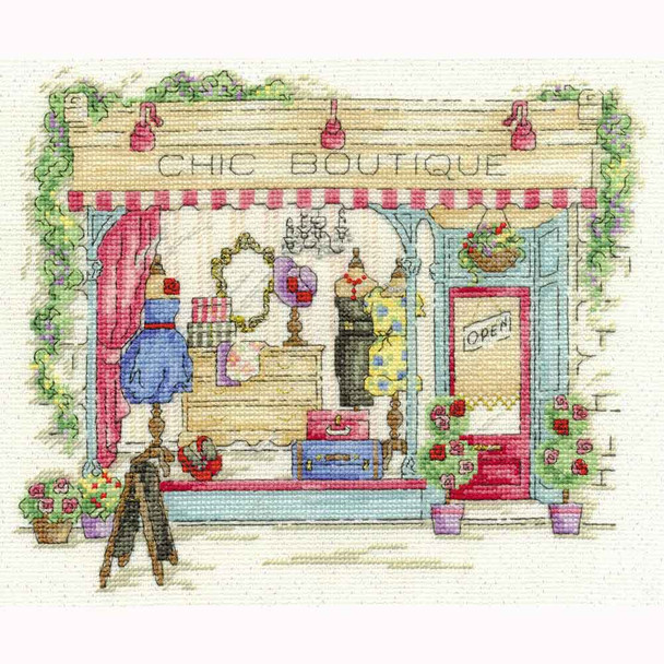 DMC Cross Stitch Kit Chic Boutique