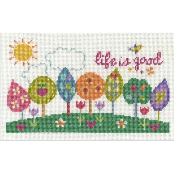 DMC | Cross Stitch Kit | Life is Good