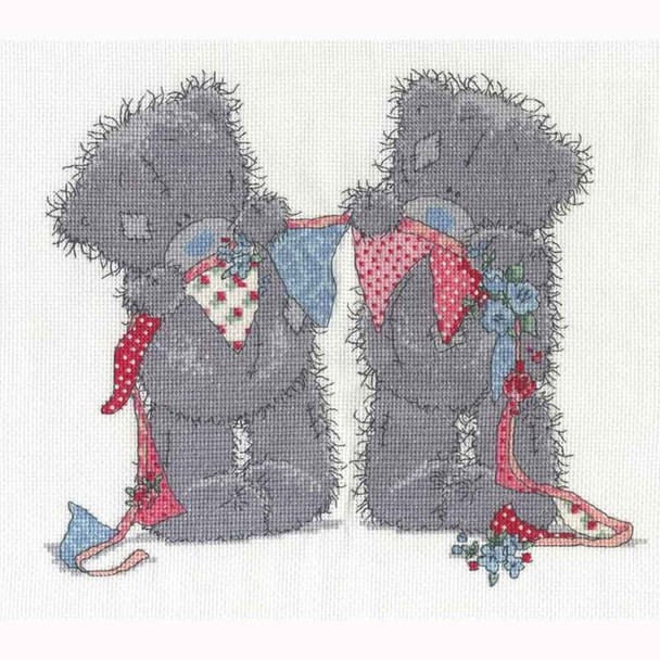 DMC | Tatty Teddy Cross Stitch Kit | Bunting Bears