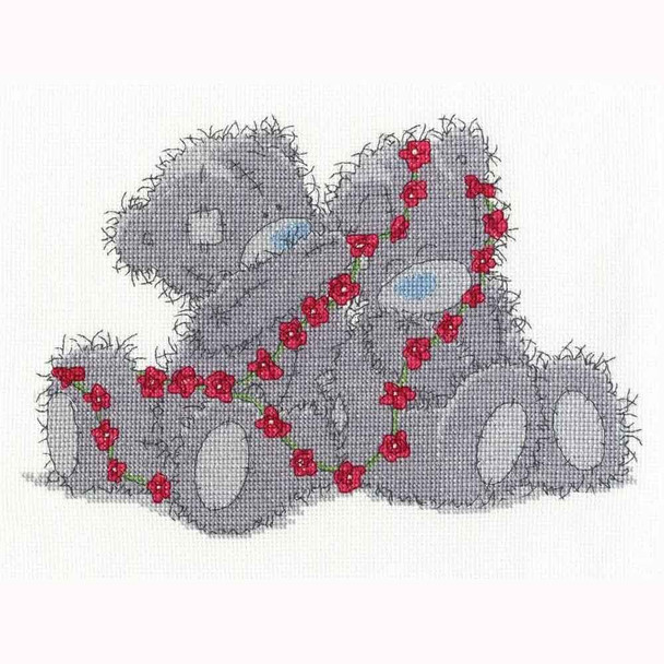 DMC | Tatty Teddy Cross Stitch Kit | Daisy Chain