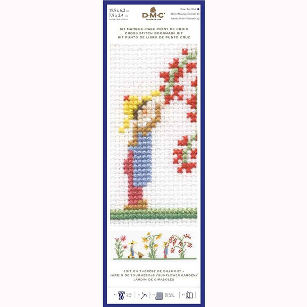 DMC | Counted Cross Stitch Bookmark Kit | Sunflower Garden