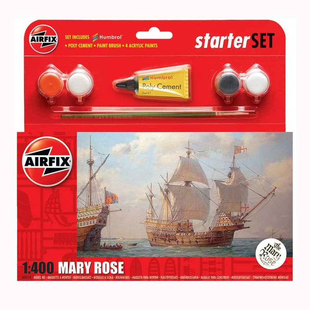 Airfix Small Starter Set | Mary Rose | 1:400 - Main Image