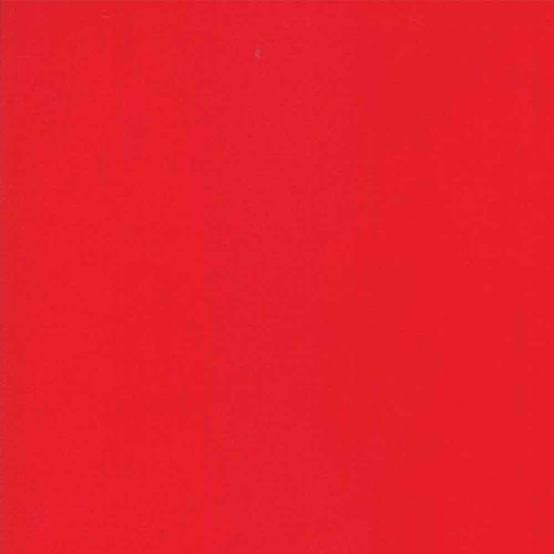 Bella Solids Moda Fabric | 9900-123 Bettys Red - Main Image