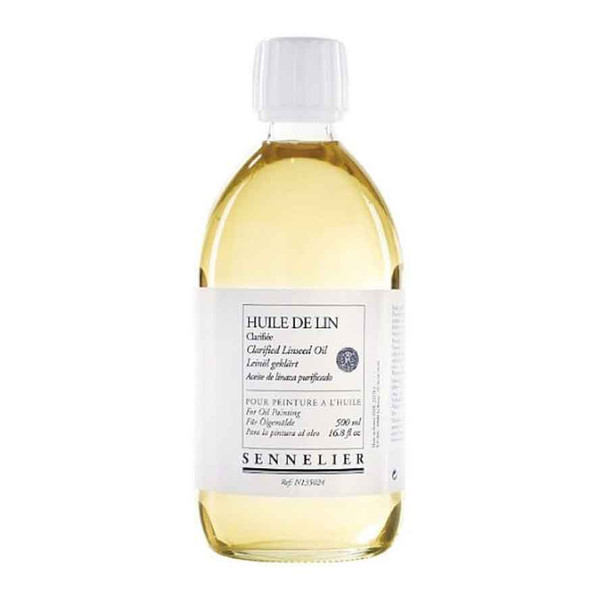 Sennelier 500ml Clarified Linseed Oil