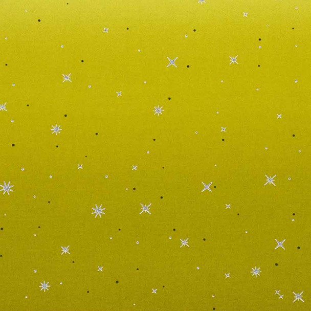 Ombre Fairy Dust Metallic V and Co Moda Fabric | 10871-52M Avocado