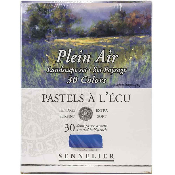 Sennelier Plein Air Pastel Set | 30 Half Sticks | Landscape