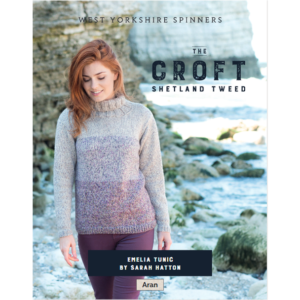 Emilia Tunic Knitting Pattern | WYS The Croft Aran Knitting Yarn WYS98031 | Digital Download - Main Image