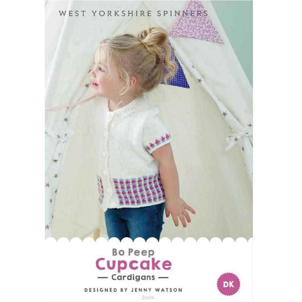 Cupcake Cardigans Knitting Pattern | WYS Bo Peep DK Knitting Yarn DBP0116 | Digital Download - Main Image