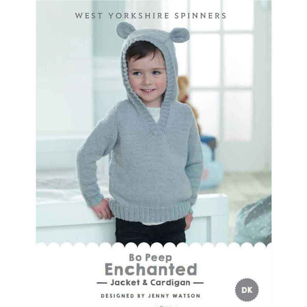 Enchanted Jacket & Cardigan Knitting Pattern | WYS Bo Peep DK Knitting Yarn DBP0119 | Digital Download - Main Image