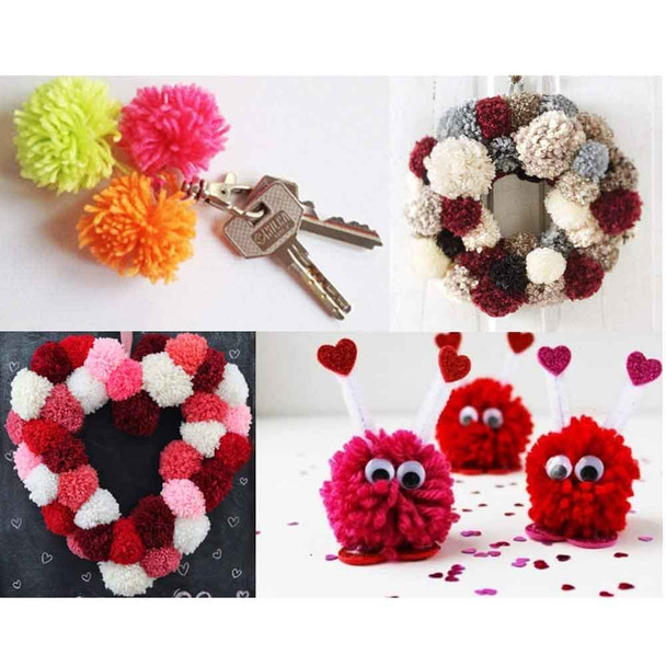 Trimits Pom Pom Makers | Three Sizes - Sample 1 