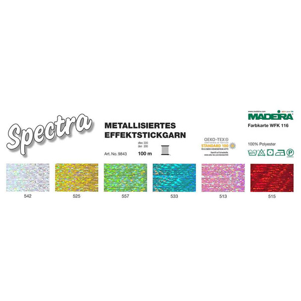 Madeira | Spectra | 100m | Various Colours