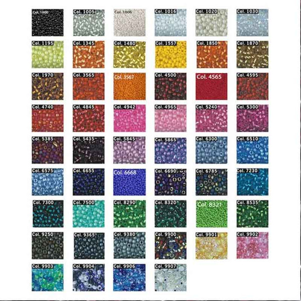 Gutermann | 11/0 Seed Beads | 12g Tubes | Various Colours