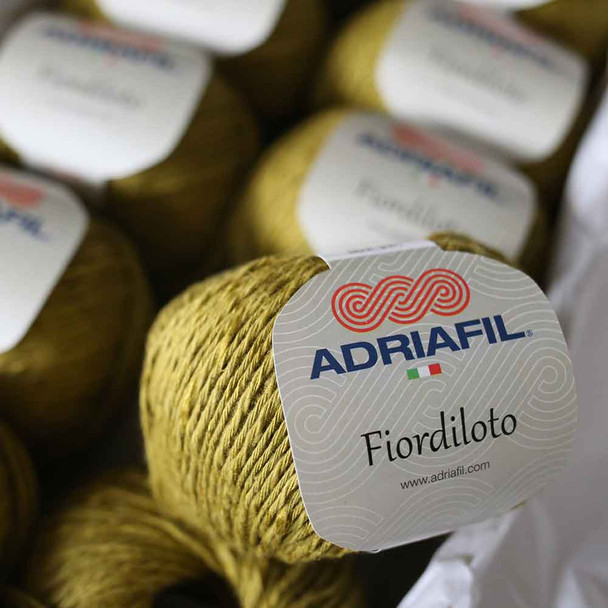 Adriafil Fiordiloto Knitting Yarn, 50g Balls - Acid Green