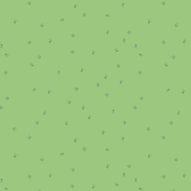 New Dawn | Riley Blake | C9856-Leaf | Bees on Leaf