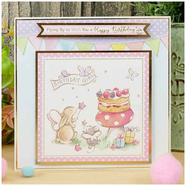 Hunkydory | For the Love of... Stamps | Acorn Wood | Hoppy Birthday - Sample