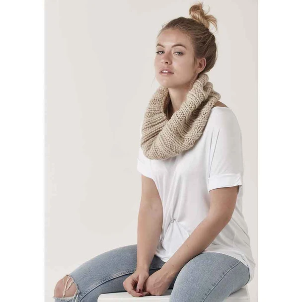 Rowan Mila Womens/Accessories Knitting Pattern using Big Wool  | Digital Download (ROWEB-03607) - Main Image